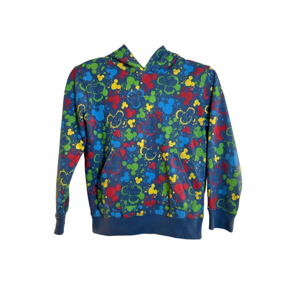 DISNEY PARKS Unisex Youth Mickey Mouse Hoodie / Size: Medium